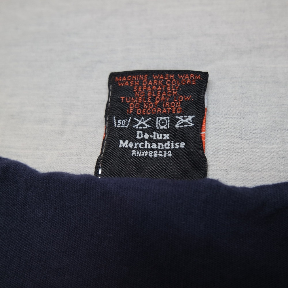 Vintage Harley-Davidson Womens American Pride Eagle Graphic Tee Navy Blue Large - Picture 6 of 10